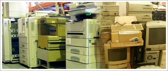 回収したOA機器
